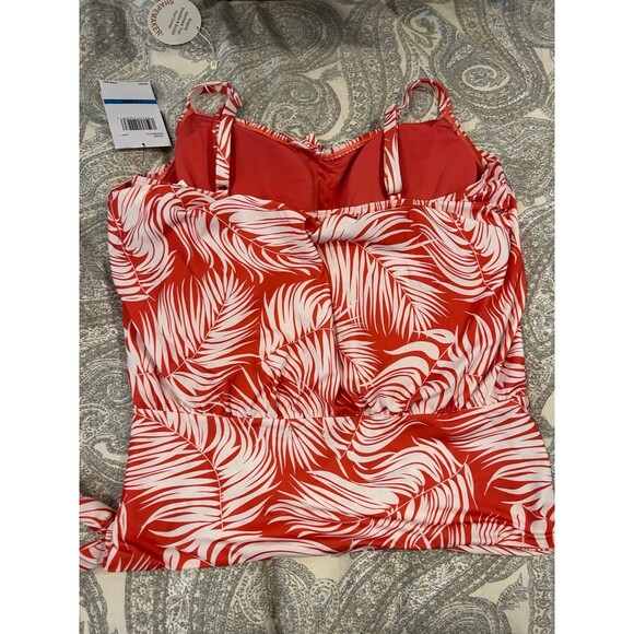 NWT Contours by coco reef tankini top size 12/36D - Picture 3 of 4